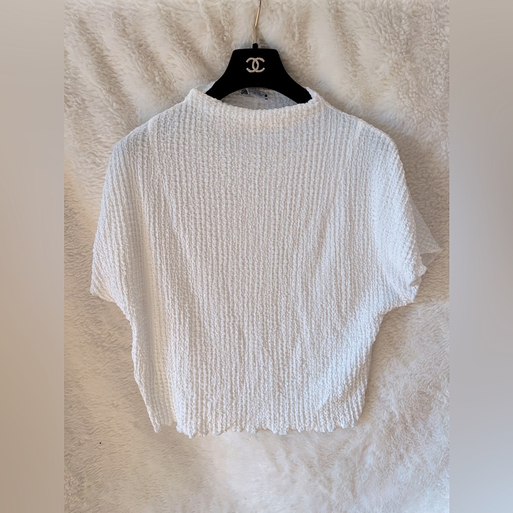 White ZARA Top Size M